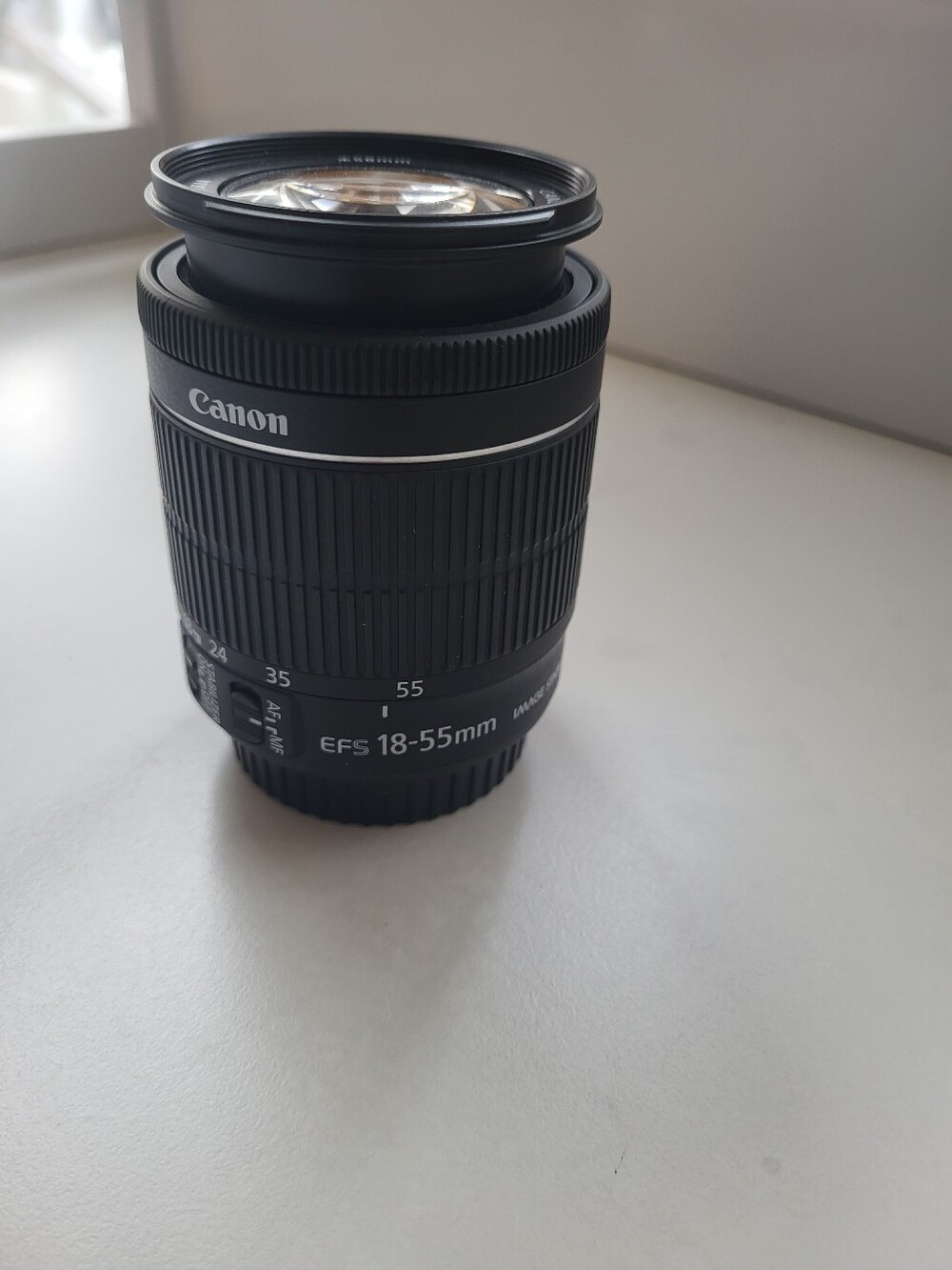 Canon EF-S 18-55mm Camera Lens – Black